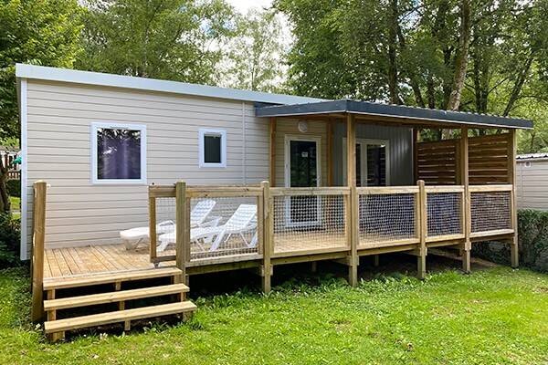 Mobil-home Premium - 35 m²- 3 bedrooms - Raised terrace