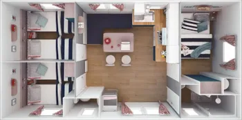 Mietunterkunft - Mobilheim Malta Living 400 - Autocamp Peros