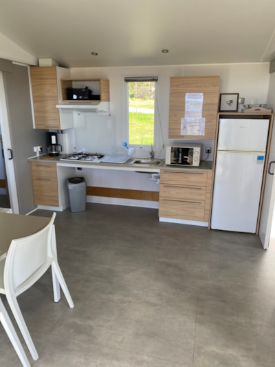 Mobile home - adapted to the people with reduced mobility - 32m² - 2 bedrooms