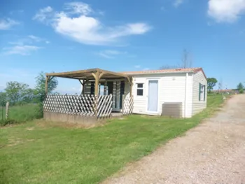 Mietunterkunft - Mobilheim Le Panoramique - Camping Le Montbartoux