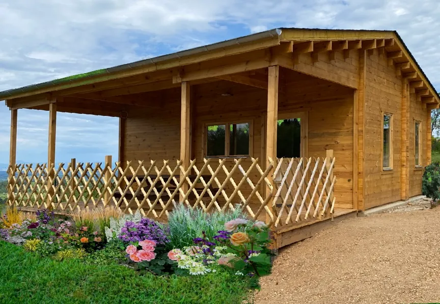 Location - Chalet 4 - 33M² - 2 Chambres - Camping Le Montbartoux