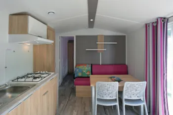 Mietunterkunft - Mobilheim Duo - 1 Zimmer - Camping de la Plage
