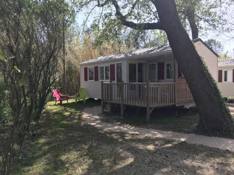 Mobilhome 2 Chambres  Confort (Plancha + Tv)