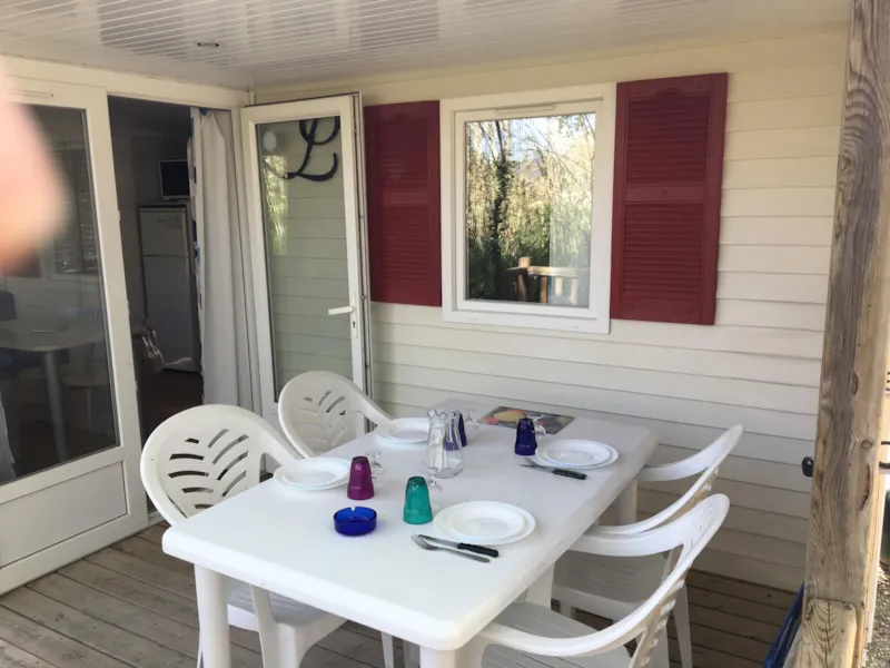 Mobilhome 2 Chambres  Confort (Plancha + Tv)