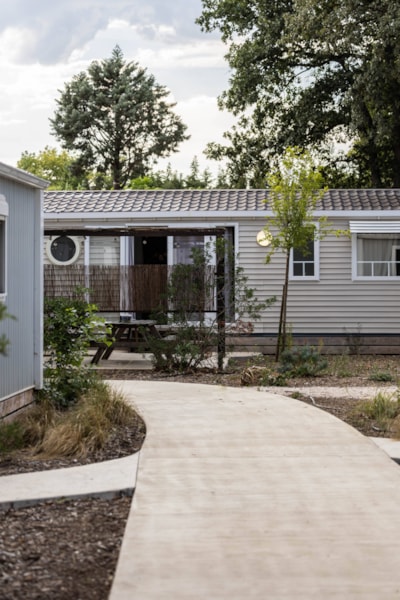 3-bedroom mobile home / COMFORT (AIR CONDITIONING + PERGOLA + PLANCHA + TV)