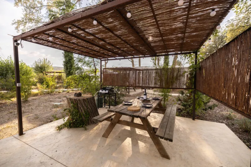 Mobil Home 3 Chambres / Confort (Clim + Pergola + Plancha + Tv)