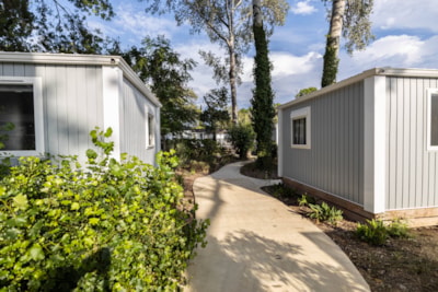 2-bedroom PREMIUM mobile home (air-conditioning + PLANCHA + TV)