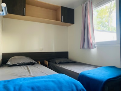 3-bedroom mobile home / COMFORT (air conditioning + PLANCHA + TV)