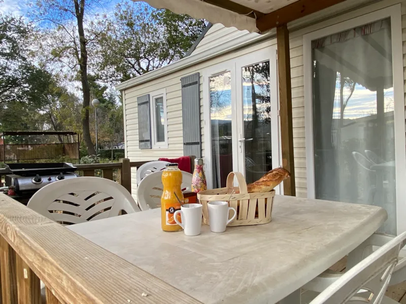 Mobil Home 3 Chambres / Confort  (Clim + Plancha + Tv)