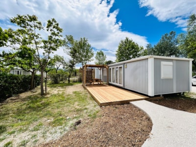 3-bedroom PREMIUM mobile home (AIR CONDITIONING + PLANCHA + TV)