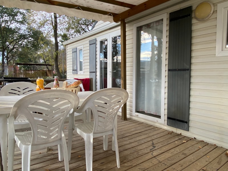 Casa mobile con 3 camere da letto / COMFORT (aria condizionata + PLANCHA + TV)