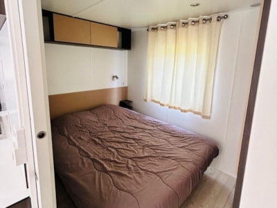 3-bedroom PREMIUM mobile home (AIR CONDITIONING + PLANCHA + TV)