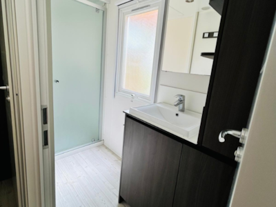 3-bedroom PREMIUM mobile home (AIR CONDITIONING + PLANCHA + TV)