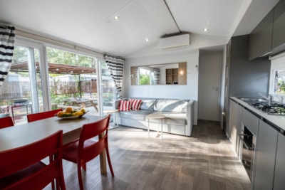 Mobile home Tribu+ (air conditioning + PLANCHA + TV)