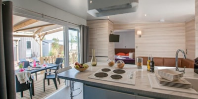 mobil-home MEDITERRANEE air-conditioned - 3 Rooms