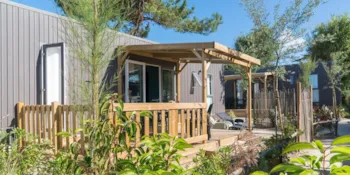 Mietunterkunft - Mobil-Home Mediterranee Klimatisiert - 3 Zimmer - Chadotel Les Iles