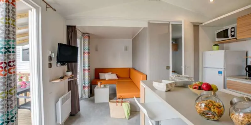 C- Mobil-Home Caraïbes Climatisé 2 Chambres