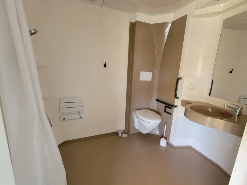 C- Mobil-Home Hélios Pmr (2 Chambres) - Adapté Pour Personnes À Mobilité Réduite