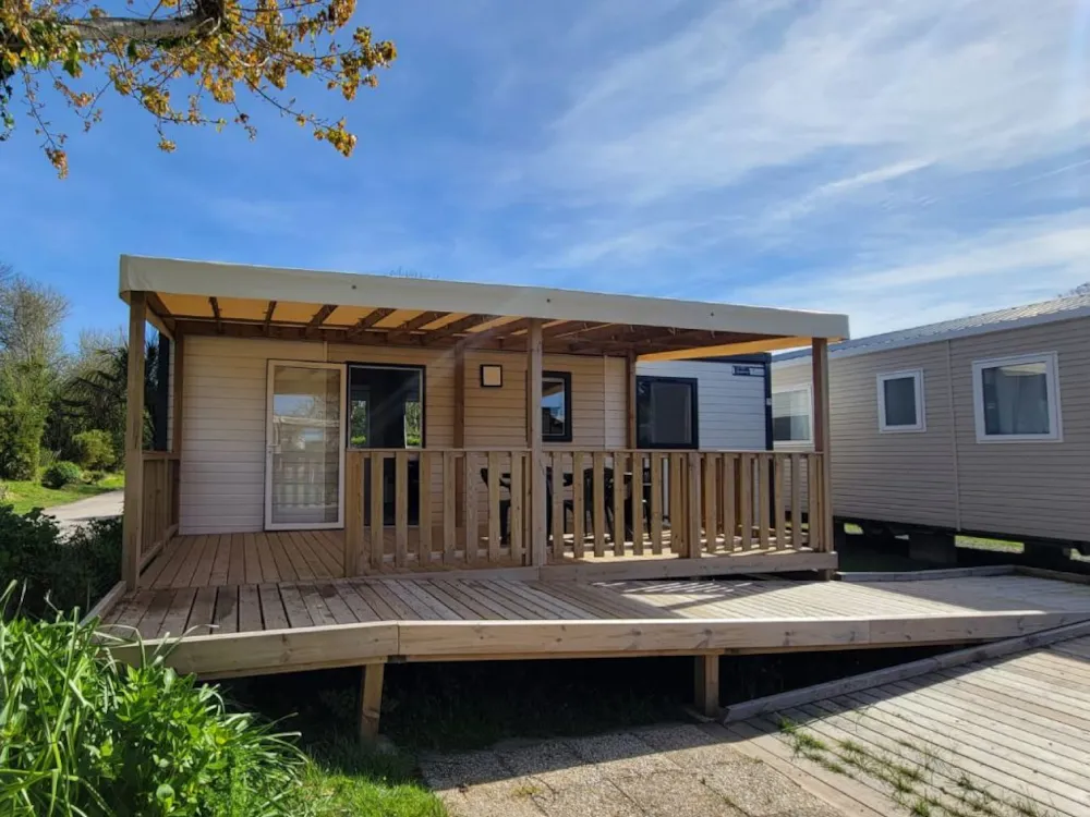 Location - C- Mobil-Home Hélios Pmr (2 Chambres) - Adapté Pour Personnes À Mobilité Réduite - Chadotel Les Iles