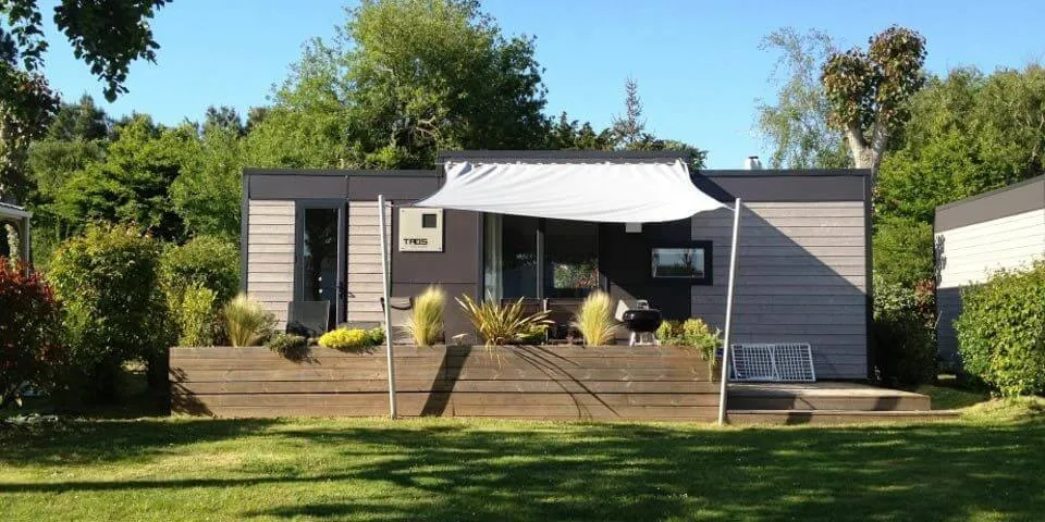 Location - C- Mobil-Home Méditerranée Climatisé - 2 Chambres - Chadotel Les Iles