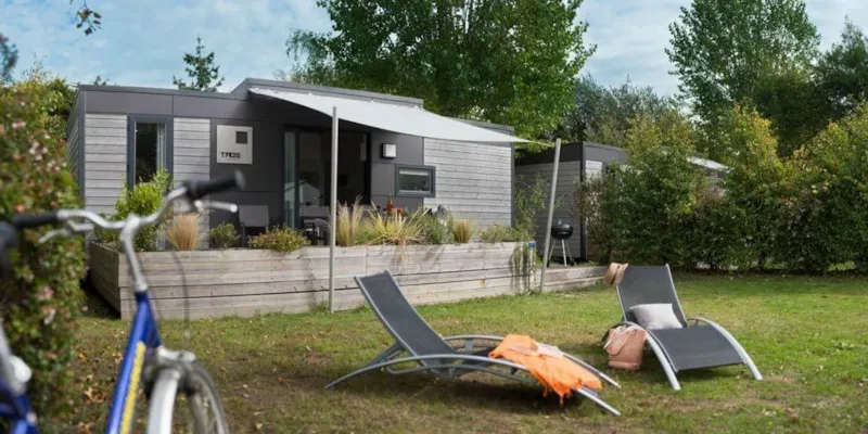 C- Mobil-Home Méditerranée Climatisé - 2 Chambres