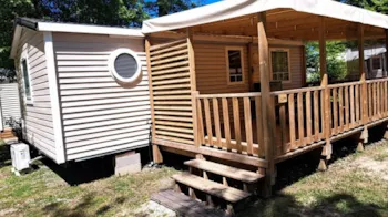 Mietunterkunft - Mobilheim O'hara, 3 Schlafzimmer, Klimaanlage Und Überdachte Terrasse - Domaine Saint Martin