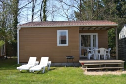 Location - Chalet Vanille - 32M²- 3 Chambres - Camping La Mignardière