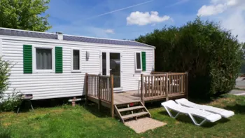 Accommodation - Mobil-Home Riviera- 27M² -  2 Bedrooms - Camping La Mignardière****