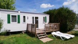 Accommodation - Mobil-Home Riviera- 27M² -  2 Bedrooms - Camping La Mignardière