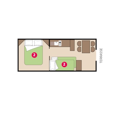 Gipsy caravan - 18m²