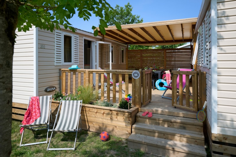 Tribu stacaravan 8 personen - 44 m² - 4 slaapkamers