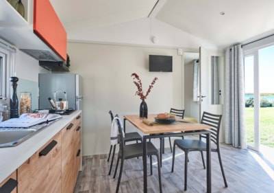 Air-conditioned mobile home, suite for two - 33m² - 2 bedrooms