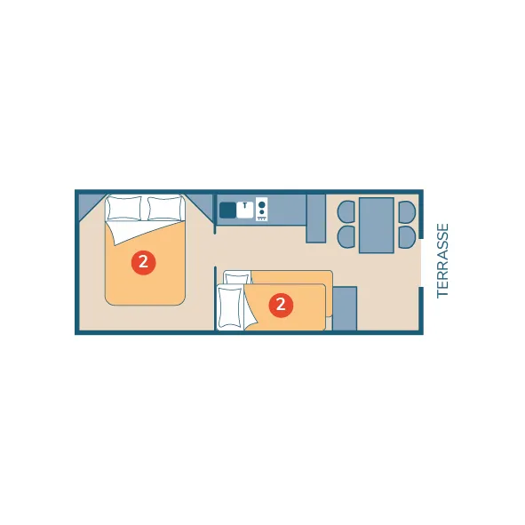 Roulotte - 18M²