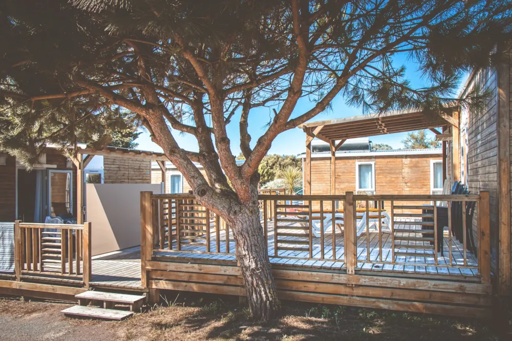 Huuraccommodatie(s) - Stacaravan Keywest Met 2 Slaapkamers - Camping Eden Villages Le Suroît