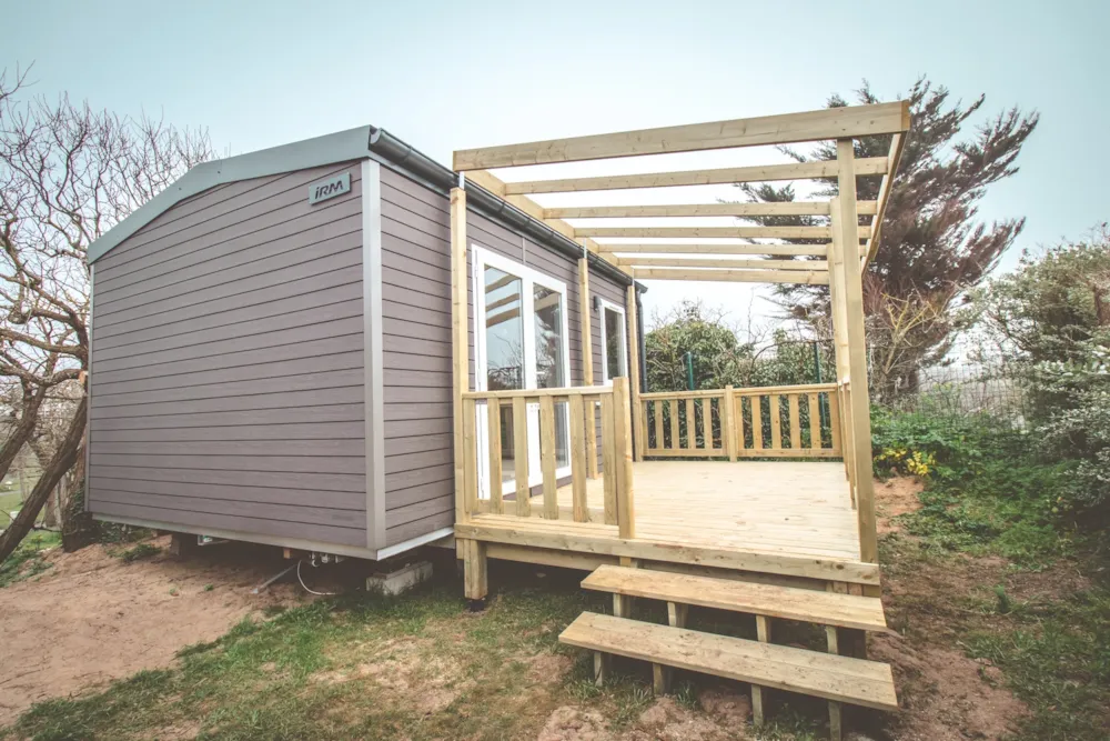 Huuraccommodatie(s) - Stacaravan Met 1 Slaapkamer Cahita Riviera Zeezicht - Camping Eden Villages Le Suroît
