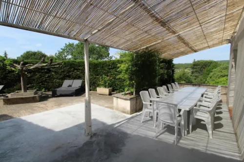 Location - Villa Premium Aristée 6Ch 15Pers - Tv + Lv + 2 Sdb + Piscine Privée - image n°3 - Camping Le Petit Bois Sites et Paysages