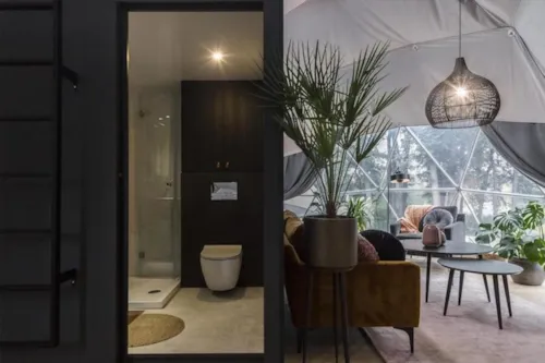 Location - Bulle Insolite Et Spa Premium Harmonie - image n°5 - Camping Le Petit Bois Sites et Paysages