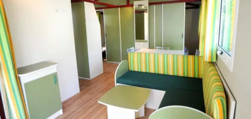 Location - Chalet Confort Cerisier 2Ch - image n°4 - Camping Le Petit Bois Sites et Paysages