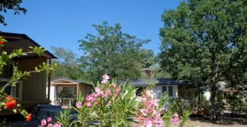 Mietunterkunft - Chalet Confort Cerisier 2 Schlafzimmer - Camping Le Petit Bois Sites et Paysages