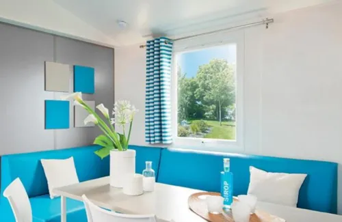Location - Mobil-Home Privilège Olivier 3Ch - image n°4 - Camping Le Petit Bois Sites et Paysages
