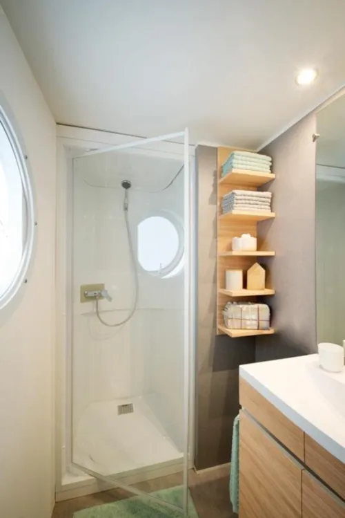 Location - Mobil-Home Privilège Olivier 3Ch - image n°7 - Camping Le Petit Bois Sites et Paysages