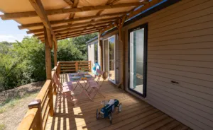  - Cottage Privilège Buis 2ch 2sdb + clim - Camping Le Petit Bois Sites et Paysages