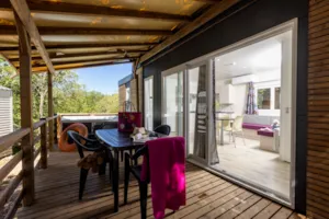  - Mobil-Home Premium 2 bedrooms - air-conditioning + SPA - Camping Le Petit Bois Sites et Paysages