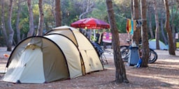 Kampeerplaats(en) - Standplaats Maxi Tent - Camping L'Ultima Spiaggia