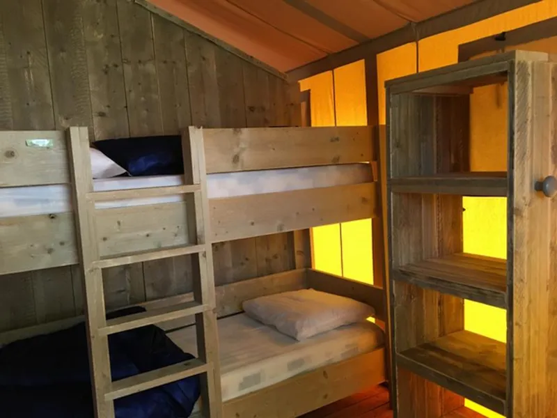 Lodge Toilée Avec Terrasse Couverte - Avec Sanitaires 6 Pers.