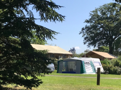 Car + tent or caravan + electricity
