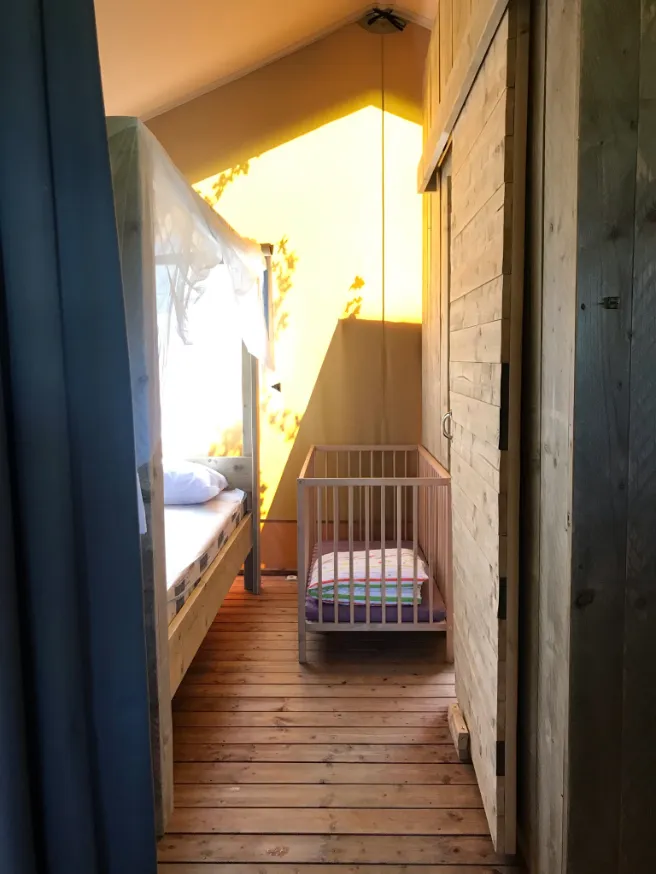 Lodge Toilée Avec Terrasse Couverte - Avec Sanitaires 5 Pers.