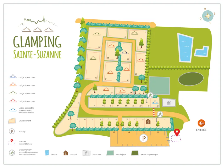 Glamping Sainte-Suzanne