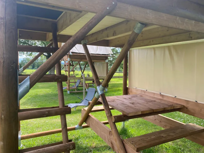 Tente Bivouac - Sanitaires Communs