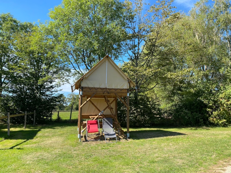 Tente Bivouac - sanitaires communs